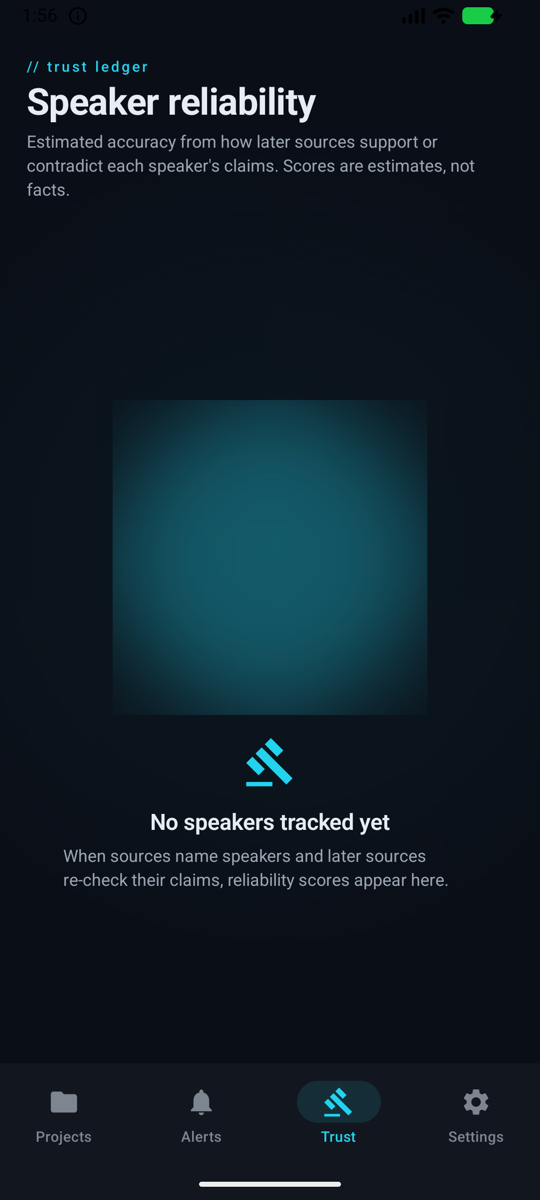 Microx Trust Ledger on a Samsung Galaxy Ultra